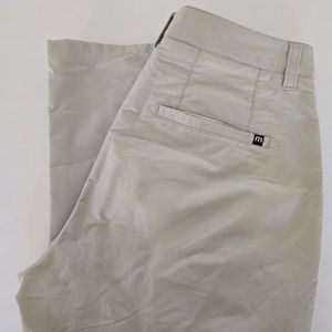 Travis Matthew Pants Mens Light Gray 32x30 Chino Trousers Golf